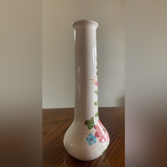 Vintage Hand-painted Vase FTD 1983 made in Portugal - Picture 10 of 11